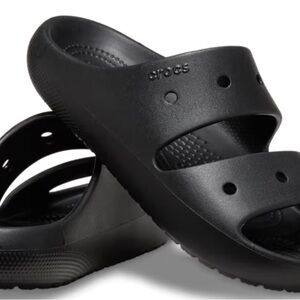 Crocs Black Slide Sandals